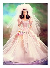 BRUSHING ORCHID BRIDE BARBIE