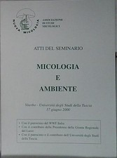   ATTI DEL SEMINARIO MICOLOGIA