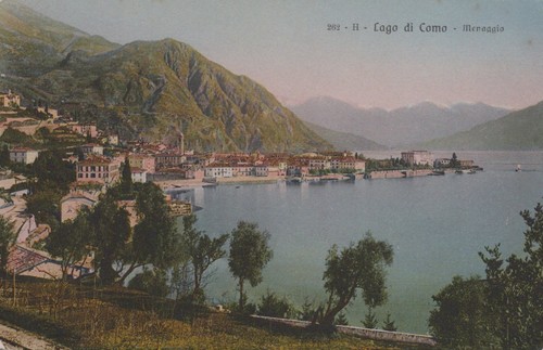 Cartolina menaggio como - cartolina,