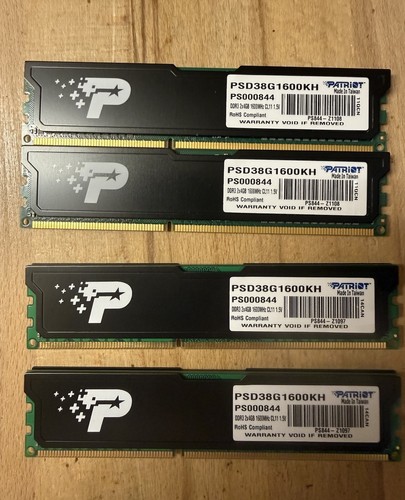 Ram ddr3 1600mhz - 4x,