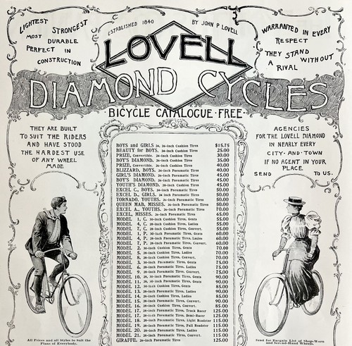 Lovell arms diamond bicycles - arms,