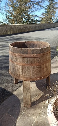 Tinozza legno per uva - tinozza,