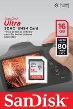 Scheda di memoria 16 GB per