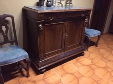 Credenza Antica Fine 800 Antiquariato Con Marmo