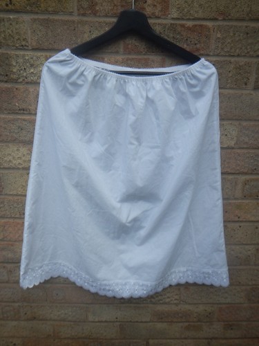 Mezza slip sottoveste vintage - slip/sottoveste,