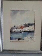 acquerello firmato Ranuncoli