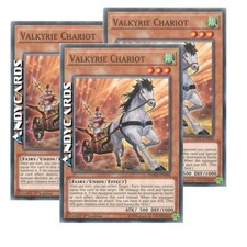 3x VALKYRIE CHARIOT (Valkyria-Biga) • Comune • DANE EN088 • YUGIOH! • ANDYCARDS