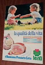 Pubblicità Prosciutto Cotto Lenti  (1992)