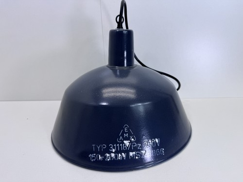 Alte fabriklampe emaille - fabriklampe,