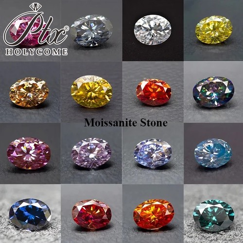 Pietre sfuse moissanite taglio