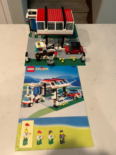 Lego 6397 gas wash - 6397,