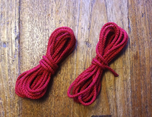 Corda piatta intrecciata - , per