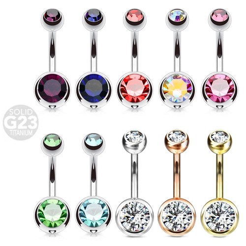 6mm ombelico piercing g23 - 1,6mm,
