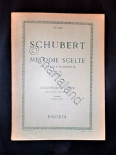 Musica spartiti schubert - -, f.