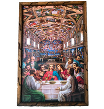 Ultima Cena 24”x36” Imagen