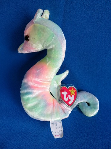 Neon sea horse pastel tie - neon, 🌈