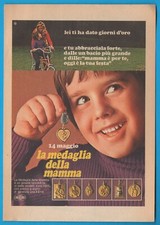UNOAERRE: La Medaglia della Mamma pubblicità advertising werbung clipping MA1474