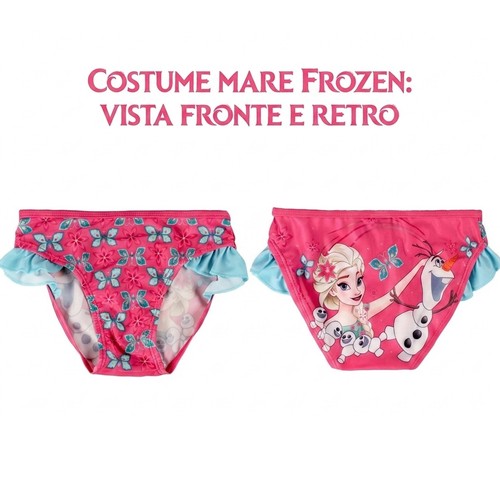 Costume mare bambina frozen - costume,