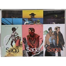 Saga Vols 1-9 TPB Set di Brian