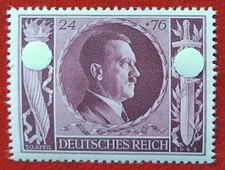 Francobollo Impero tedesco DR 54° compleanno Adolf Hitler presa del potere 1943 2