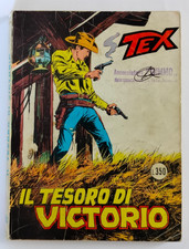 TEX N° 192 IL TESORO DI VICTORIO ORIGINALE PRIMA EDIZIONE LIRE 350 OTTOBRE 1976