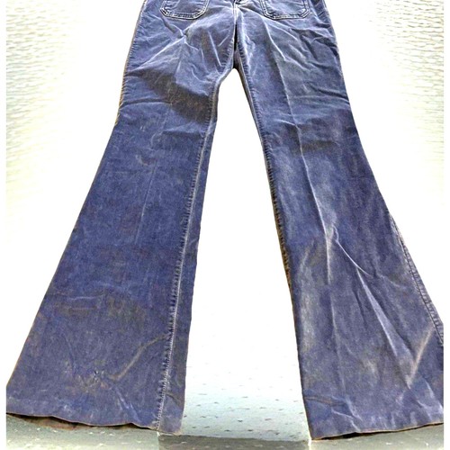 Pantaloni svasati velluto - , y2k