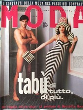 MENSILE MODA N. 109/1993 CLAUDIA SCHIFFER, FALCHI,SHARON STONE, MADONNA,BANDERAS