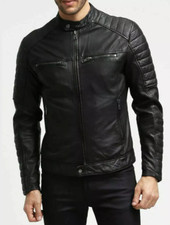 Giacca uomo moto biker vintage