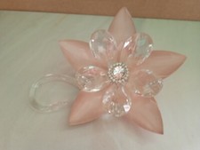 Fiore in cristallo sopramobile