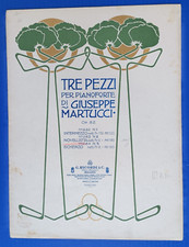 SPARTITO MUSICALE dei PRIMI DEL 900 X PIANOFORTE -12810