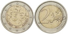 Euro commemorativa belgio - commemorativa,
