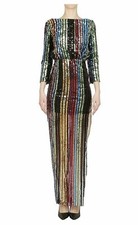 Abito lungo multicolor