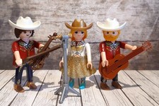 PLAYMOBIL CHANTEUSE COUNTRY FAR WILD WEST RODEO AMERIQUE RANCHO COW BOY WESTERN