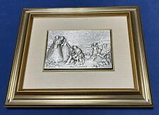 OGGETTISTICA: ARGENTI OTTAVIAN I-" L'AUTUNNO "-QUADRO IN ARGENTO 925-USATO