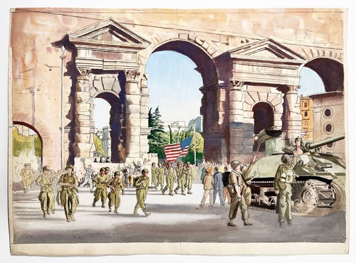Porta maggiore parata militare - maggiore,