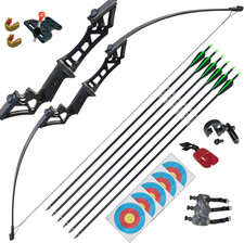 Tiro Con L'Arco Takedown Arco Ricurvo E Frecce Set per Adulti Arco Da Caccia Con