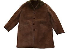 Cappotto lungo pelle di pecora