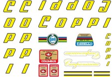 Adesivi telaio coppi - telaio,