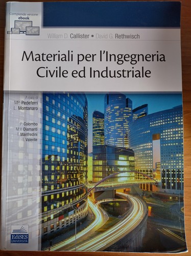 Materiali per ingegneria - per, l'ingegneria
