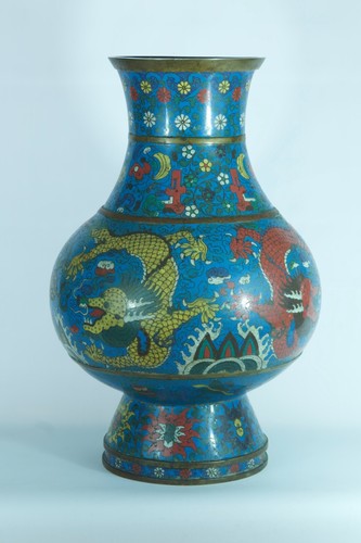 Antico grande vaso ming - hu,
