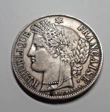 5 Franchi Francesi Argento 1851