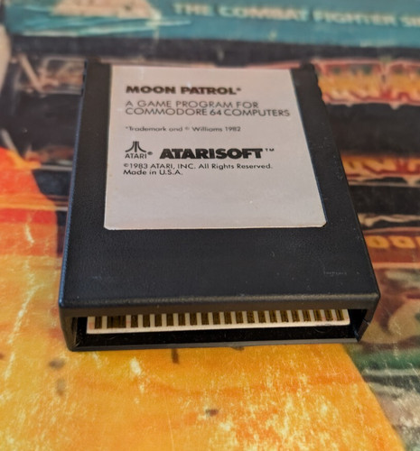Moon patrol commodore - moon, (1983)