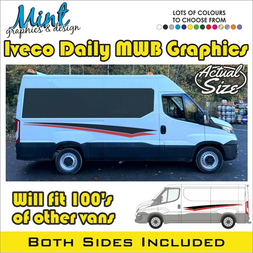 Adesivi iveco daily - daily, mwb