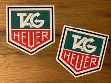 2 adesivi TAG Heuer Rally