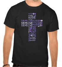 T-shirt nera Depeche Mode DM