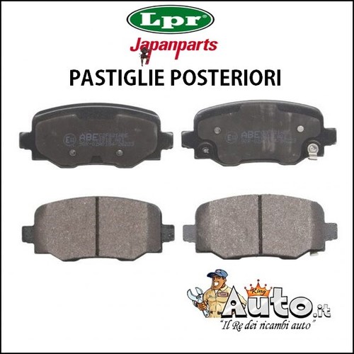 Pastiglie freno posteriori - pastiglie,