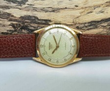 RARO OROLOGIO UOMO RICHARD STOP DOCTOR ANNI 50-60 QUADRANTE ARGENTO CARICA MANUALE