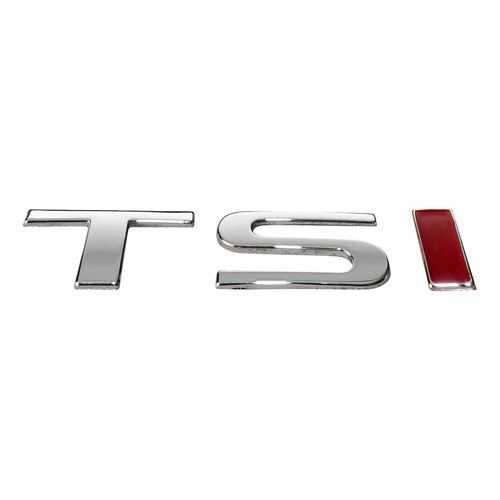 Scritta logo tsi cromo - scritta,