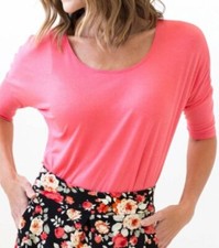 Dolman Tunic - Coral