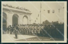 Livorno Città Batt Studenti Livornesi Bersaglieri Foto cartolina MX2884